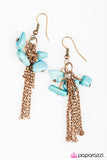 Paparazzi "This Rocks! - Copper" earring Paparazzi Jewelry