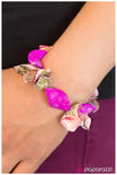 Paparazzi "This Side of Paradise" Pink Bracelet Paparazzi Jewelry