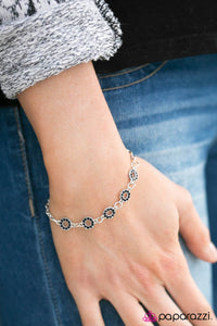 Paparazzi "This Time Around" Black Bracelet Paparazzi Jewelry