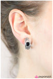 Paparazzi "Threw Me A Curve" earring Paparazzi Jewelry