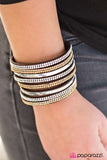 Paparazzi "Thriller" Brown Wrap Bracelet Paparazzi Jewelry