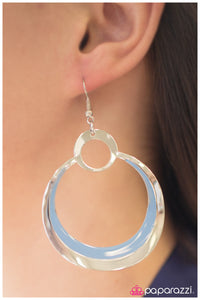 Paparazzi "Throwing Shade" Blue Earrings Paparazzi Jewelry