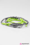 Paparazzi "Thunderbird - Green" bracelet Paparazzi Jewelry