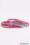 Paparazzi "Thunderbird - Pink" bracelet Paparazzi Jewelry