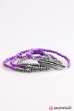 Paparazzi "Thunderbird - Purple" bracelet Paparazzi Jewelry
