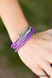Paparazzi "Thunderbird - Purple" bracelet Paparazzi Jewelry