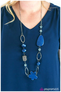 Paparazzi "Tickle Your Fancy - Blue" necklace Paparazzi Jewelry