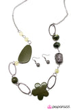 Paparazzi "Tickle Your Fancy - Green" necklace Paparazzi Jewelry
