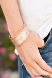 Paparazzi "Tic Tac STACK!" Rose Gold Bracelet Paparazzi Jewelry