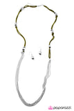 Paparazzi "Tied and True - Green" necklace Paparazzi Jewelry