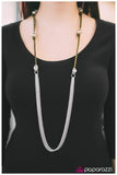 Paparazzi "Tied and True - Green" necklace Paparazzi Jewelry