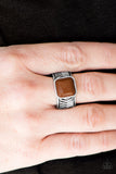 Paparazzi "Tiger Trainer" Brown Ring Paparazzi Jewelry