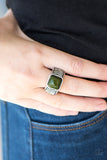 Paparazzi "Tiger Trainer" Green Ring Paparazzi Jewelry