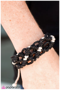 Paparazzi "Tight-Knit" bracelet Paparazzi Jewelry