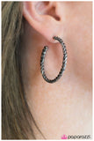 Paparazzi "Tightrope Walker" Black Earrings Paparazzi Jewelry