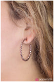 Paparazzi "Tightrope Walker" Copper Earrings Paparazzi Jewelry