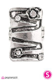 Paparazzi "Tiki Couture" Silver Ring Paparazzi Jewelry