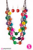Paparazzi "Tiki Tango - Multi" necklace Paparazzi Jewelry