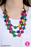 Paparazzi "Tiki Tango - Multi" necklace Paparazzi Jewelry