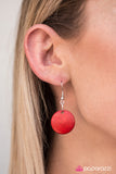 Paparazzi "Tiki Tango - Red" necklace Paparazzi Jewelry
