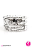 Paparazzi "Tilt-A-Whirl - Black" ring Paparazzi Jewelry