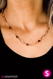 Paparazzi "Time Is Of The Essence" Copper Necklace & Earring Set Paparazzi Jewelry