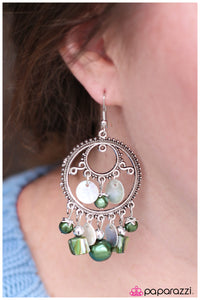 Paparazzi "Time Is On Our Side" Green Earrings Paparazzi Jewelry