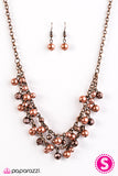 Paparazzi "Timeless Class - Copper" necklace Paparazzi Jewelry