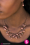 Paparazzi "Timeless Class - Copper" necklace Paparazzi Jewelry