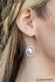 Paparazzi "Timelessly Tampa - Purple" earring Paparazzi Jewelry