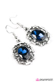 Paparazzi "Timelessly Titanic" Blue Earrings Paparazzi Jewelry