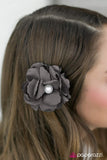 Paparazzi "Timelessly Towering - Silver" hair clip Paparazzi Jewelry