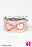 Paparazzi "Timeless Sophistication - Orange" ring Paparazzi Jewelry