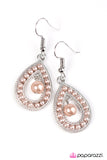 Paparazzi "Timeless Tradition" Brown Earrings Paparazzi Jewelry