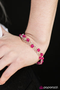 Paparazzi "Timeless Wonders - Pink" bracelet Paparazzi Jewelry