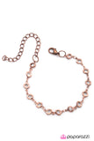 Paparazzi "Time Of Your Life - Copper" bracelet Paparazzi Jewelry