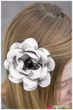 Paparazzi "Time to Bid Adieu - White" hair clip Paparazzi Jewelry