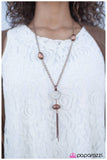 Paparazzi "Time To Tassel" Copper Necklace & Earring Set Paparazzi Jewelry