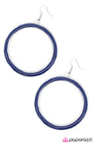 Paparazzi "Tiny Hula Dancer - Blue" earring Paparazzi Jewelry