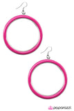 Paparazzi "Tiny Hula Dancer - Pink" earring Paparazzi Jewelry