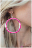 Paparazzi "Tiny Hula Dancer - Pink" earring Paparazzi Jewelry