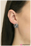 Paparazzi "Tip of the Iceberg" Silver Earrings Paparazzi Jewelry