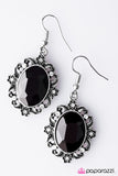Paparazzi "To Buy Or Not To Buy" Black Earrings Paparazzi Jewelry
