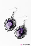 Paparazzi "To Buy Or Not To Buy" Purple Earrings Paparazzi Jewelry