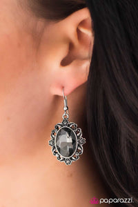 Paparazzi "To Buy Or Not To Buy" Silver Earrings Paparazzi Jewelry