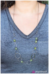 Paparazzi "Today Is A New Day - Green" necklace Paparazzi Jewelry