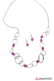 Paparazzi "Today Is A New Day - Purple " necklace Paparazzi Jewelry