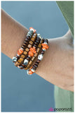 Paparazzi "To Infinity... - Orange" bracelet Paparazzi Jewelry