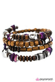 Paparazzi "To Infinity... - Purple" bracelet Paparazzi Jewelry