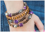 Paparazzi "To Infinity... - Purple" bracelet Paparazzi Jewelry
